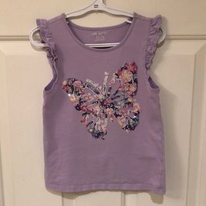 Children’s place Girls M(7/8) sequin top